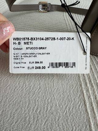 Bolso FURLA Meti - Piel - Gris