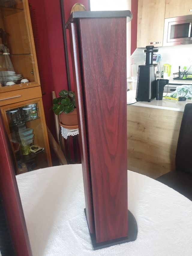 2 Estantes CD Madera - Marrón Oscuro