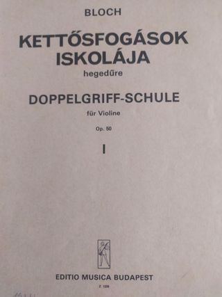 Técnica del violín: cuerdas dobles y escalas