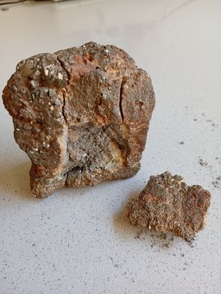 Pirite grezza: minerale