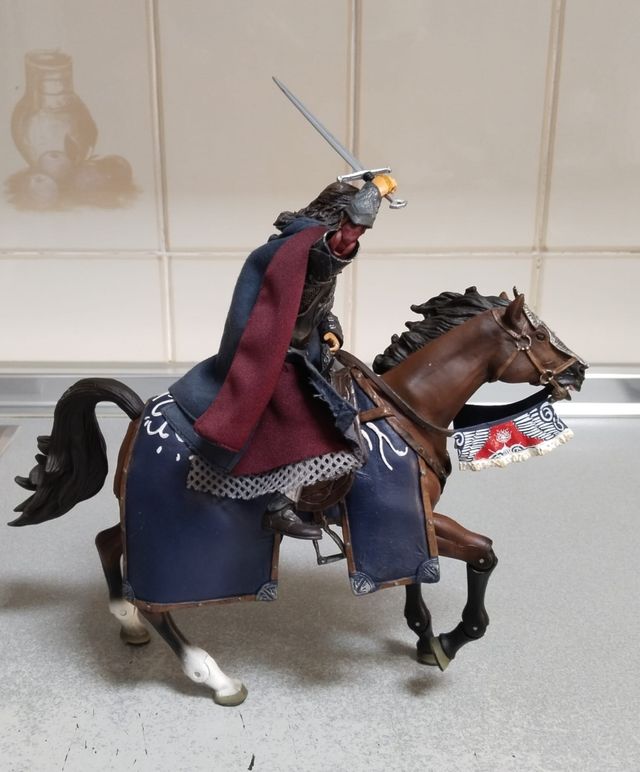 Aragorn & Brego figuras Toy Biz