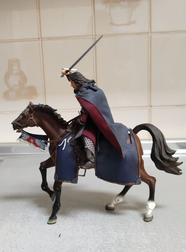 Aragorn & Brego figuras Toy Biz