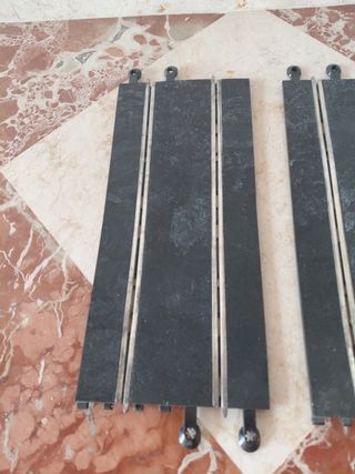 Pistas Scalextric - 2 rectas, 4 curvas