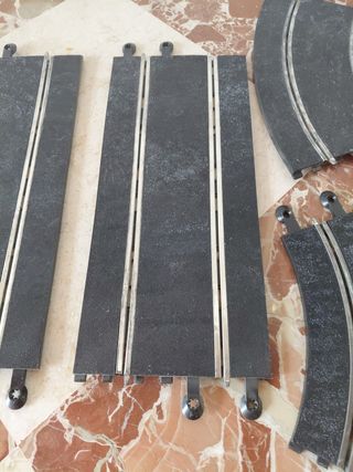 Pistas Scalextric - 2 rectas, 4 curvas