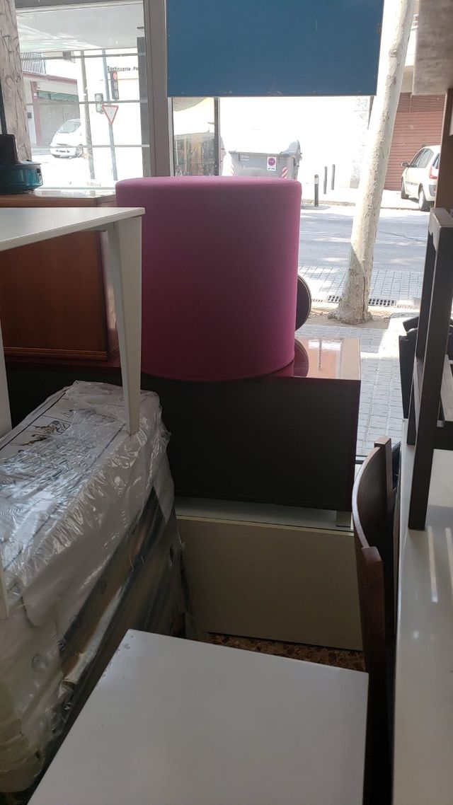 Taburetes rosa - 2 uds.