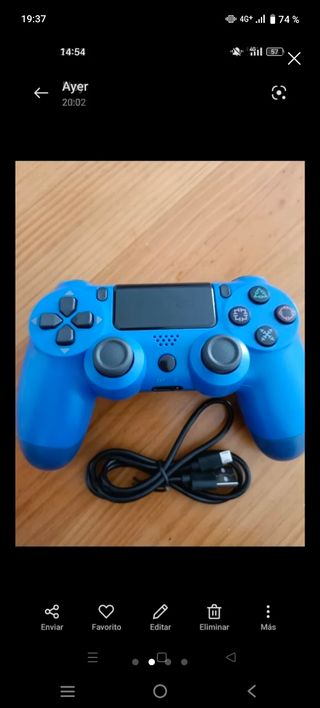 Mando PS4 Azul - PlayStation 4