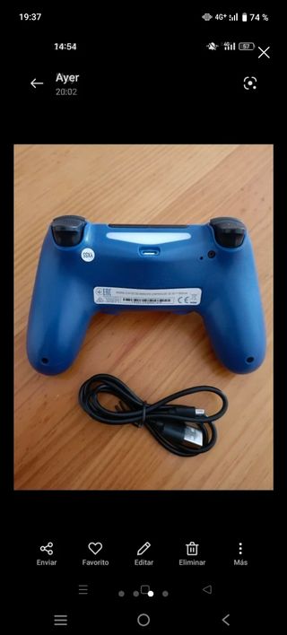 Mando PS4 Azul - PlayStation 4