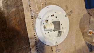 Plafoniera vetro bianco - Lampada soffitto