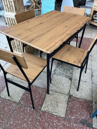 Mesa Comedor 4 Sillas