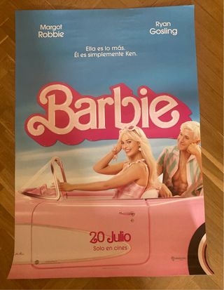 Poster Barbie. Margot Robbie. Ryan Gosling