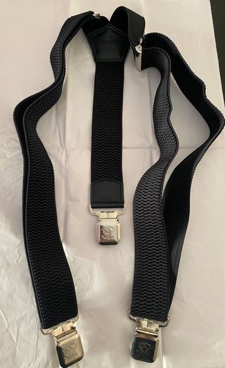 Tirantes negros elásticos - NUEVOS - Marca Decalen