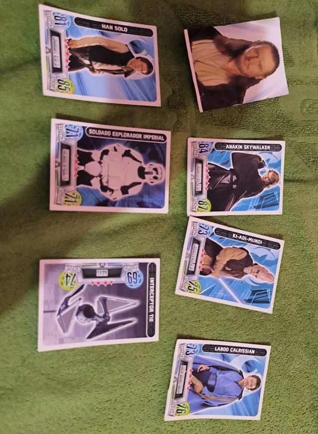 Cartas Star Wars: +-100cartas