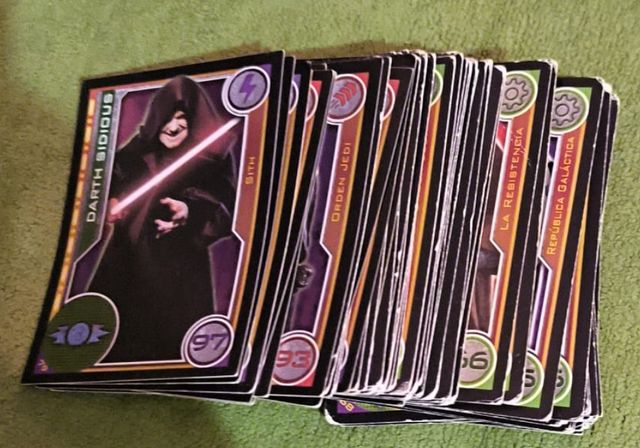 Cartas Star Wars: +-100cartas