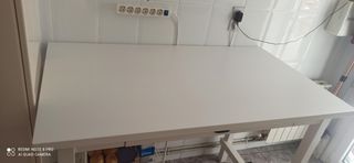 Mesa alta Ikea de madera