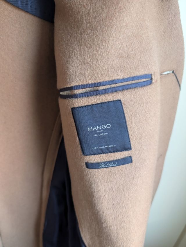 Cappotto Mango Beige