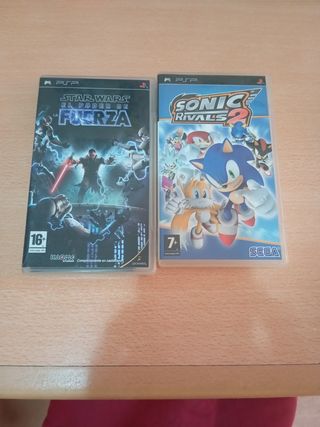 PSP: Star Wars & Sonic Rivals 2