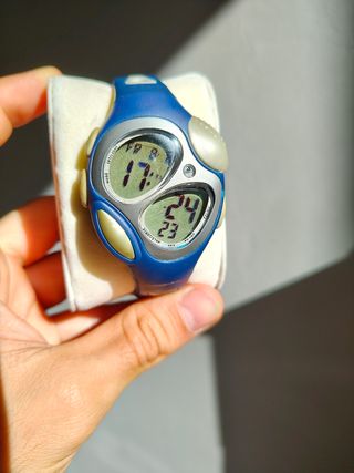 Reloj Adidas Vintage Azul-Plata