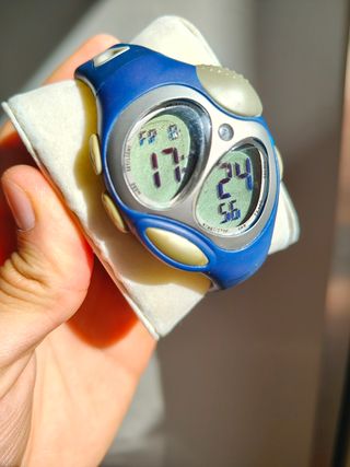 Reloj Adidas Vintage Azul-Plata