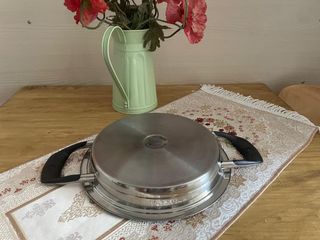 Pentola AMC bassa, 24cm, Acciaio Inox