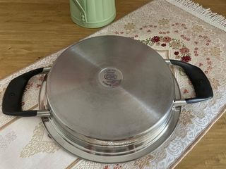 Pentola AMC bassa, 24cm, Acciaio Inox