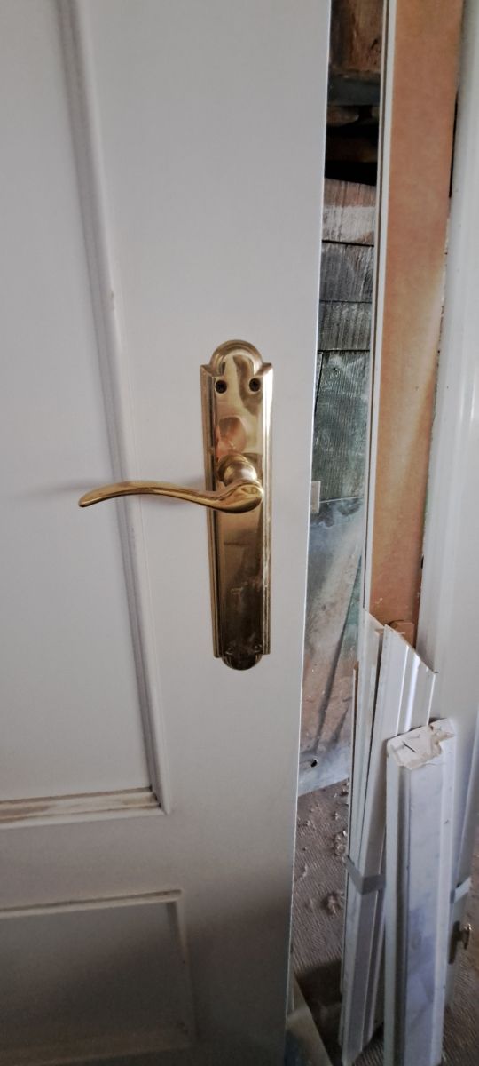 Puertas blancas lacadas - 2 unidades