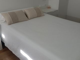 Funda nórdica Zara Home,  blanca.