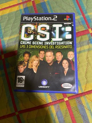 PS2 CSI: Crime Scene Investigation
