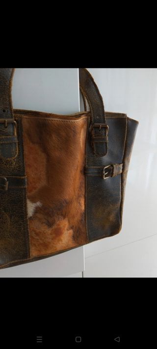 Bolso vintage piel