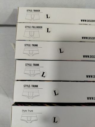 6x Calzoncillos Discover L Multicolor