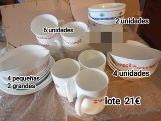 Vajilla porcelana - 21€