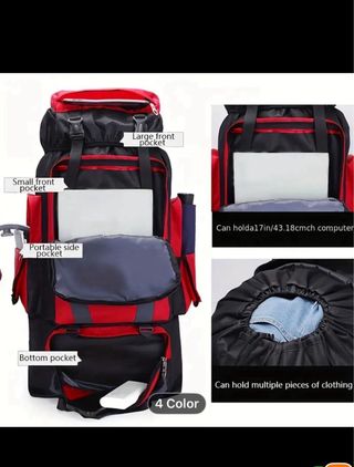 Mochila 80L Camping