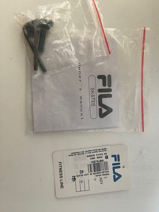Patines en linea Fila Master DF con accesorios