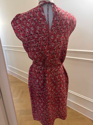 Vestido Carolina Herrera rojo