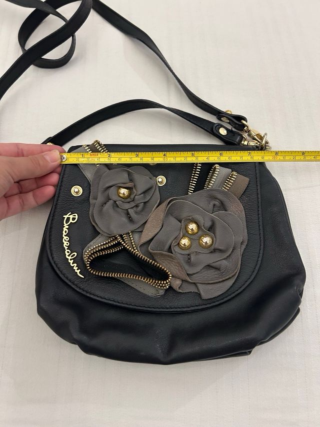 Braccialini borsa a tracolla nera