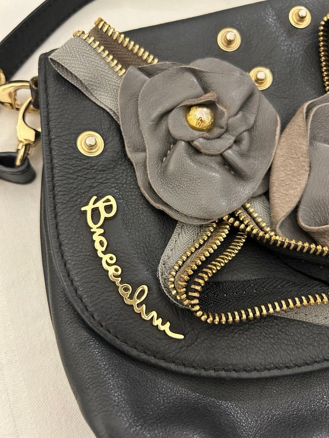 Braccialini borsa a tracolla nera