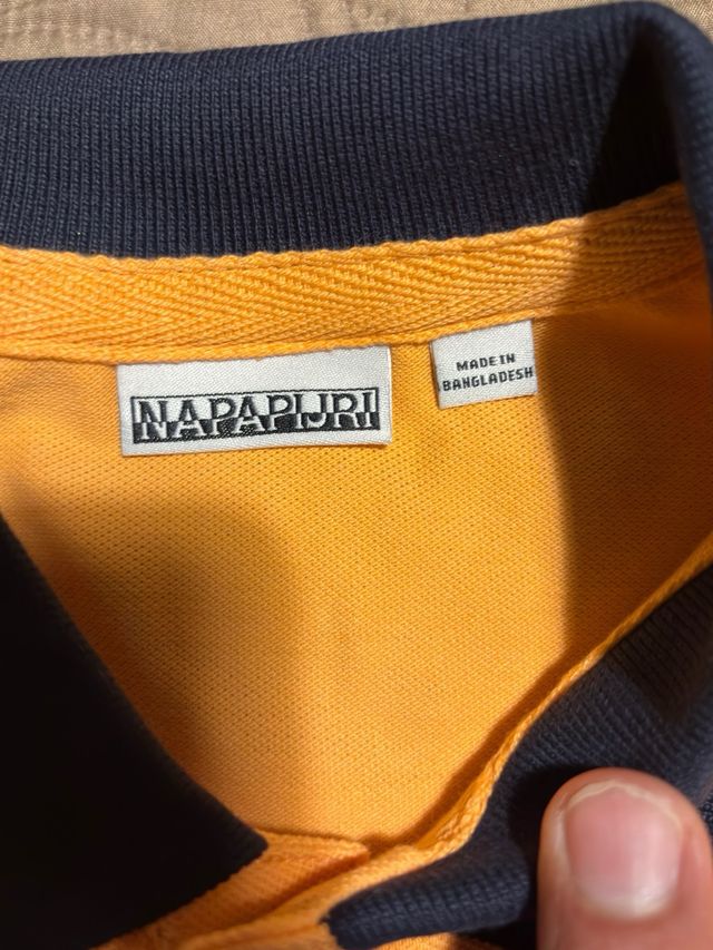 Polo Napapijri Uomo Arancione
