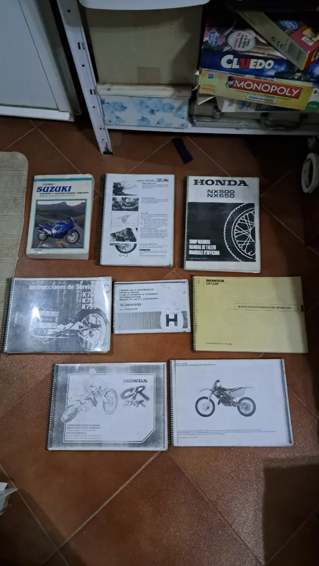 Manuales taller motos clásicas
