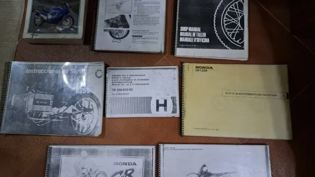 Manuales taller motos clásicas