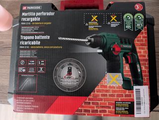 Martillo Perc. Recargable Parkside PBHA 12 A1