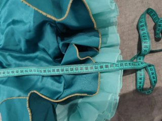 Trajes flamenca niña - verde