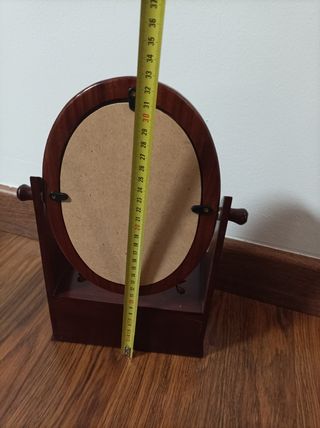 Joyero espejo madera tallado