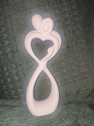 Statuetta innamorati cuore