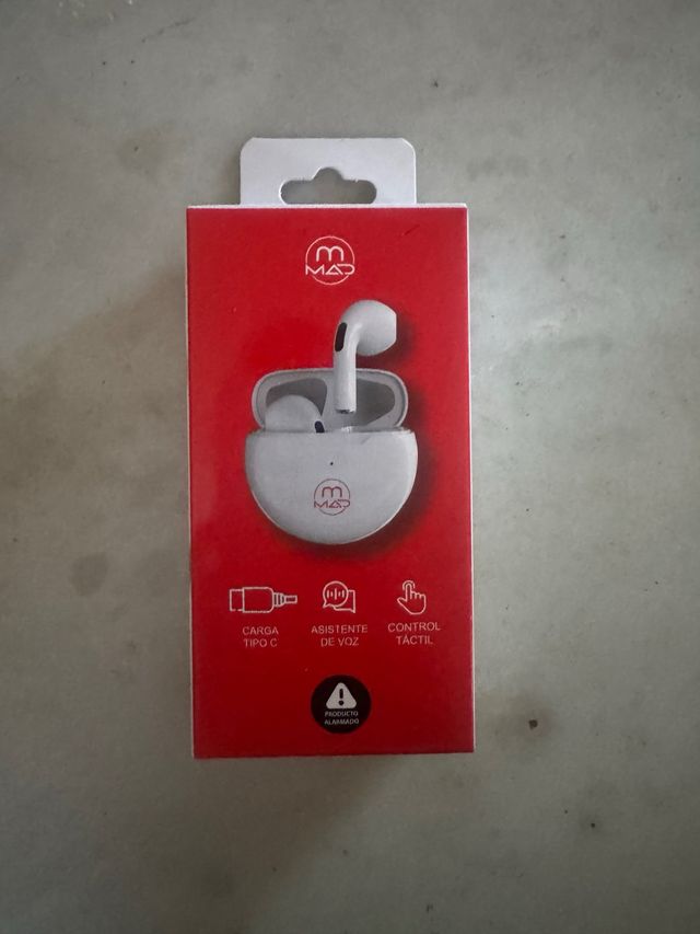 Auriculares Mad inalámbricos blancos