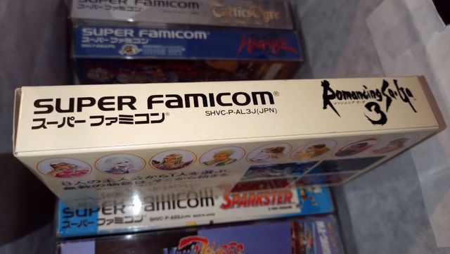 Nuevo sin abrir, Romancing Saga 3 Super Famicom
