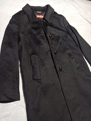 Abrigo Max Mara negro