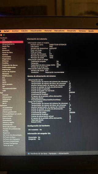 MacBook Air 13" (2015) Plata