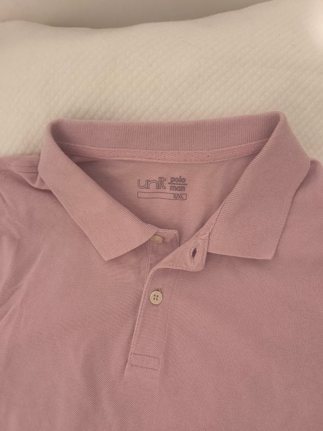 Polo Unit rosa palo