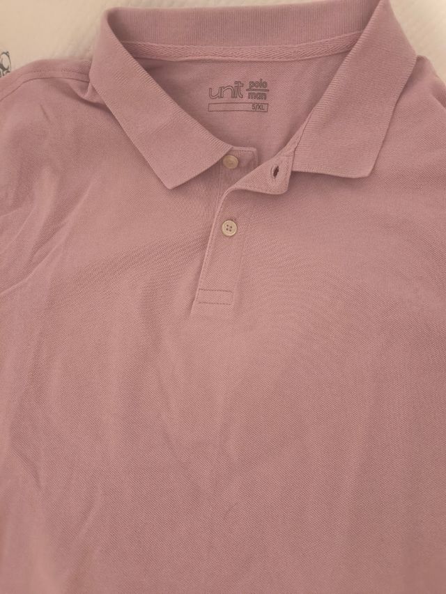 Polo Unit rosa palo