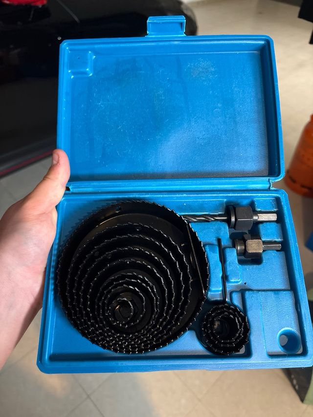 Juego coronas perforadoras Silverline 16 piezas