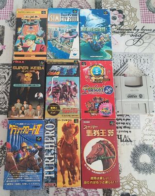 Super Famicom + 63 Juegos + Super GameBoy